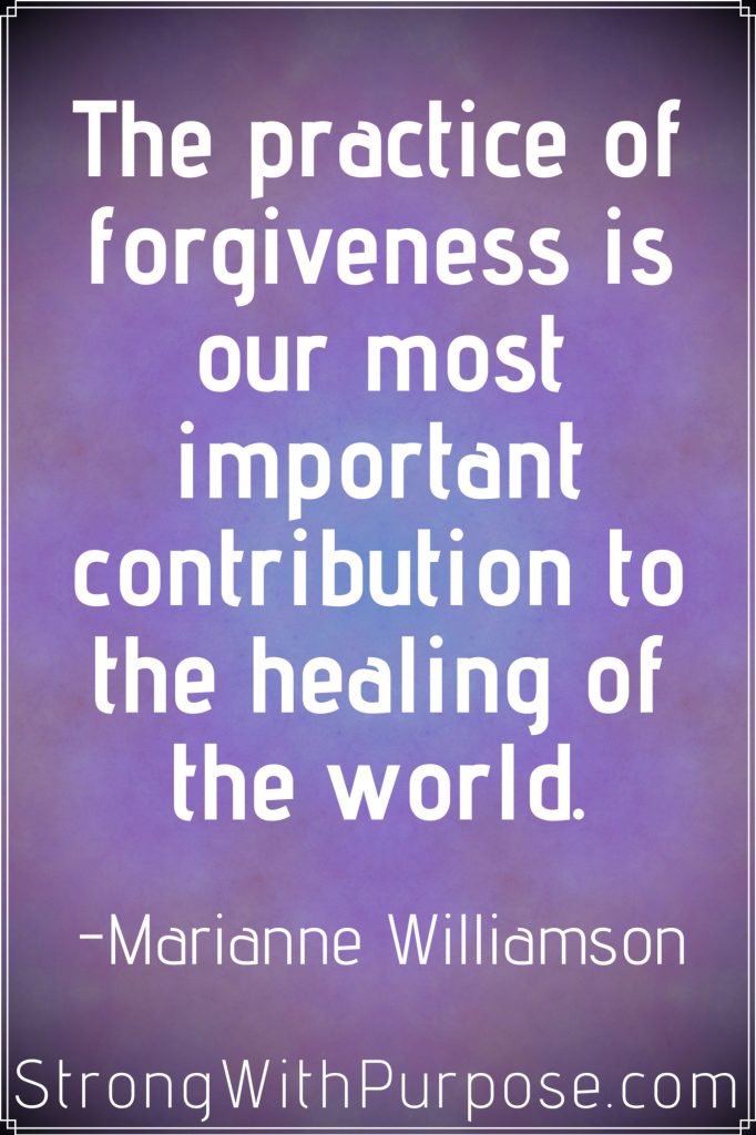 Meaningful Quotes About Healing - The practice of forgiveness is our most important contribution to the healing of the world.