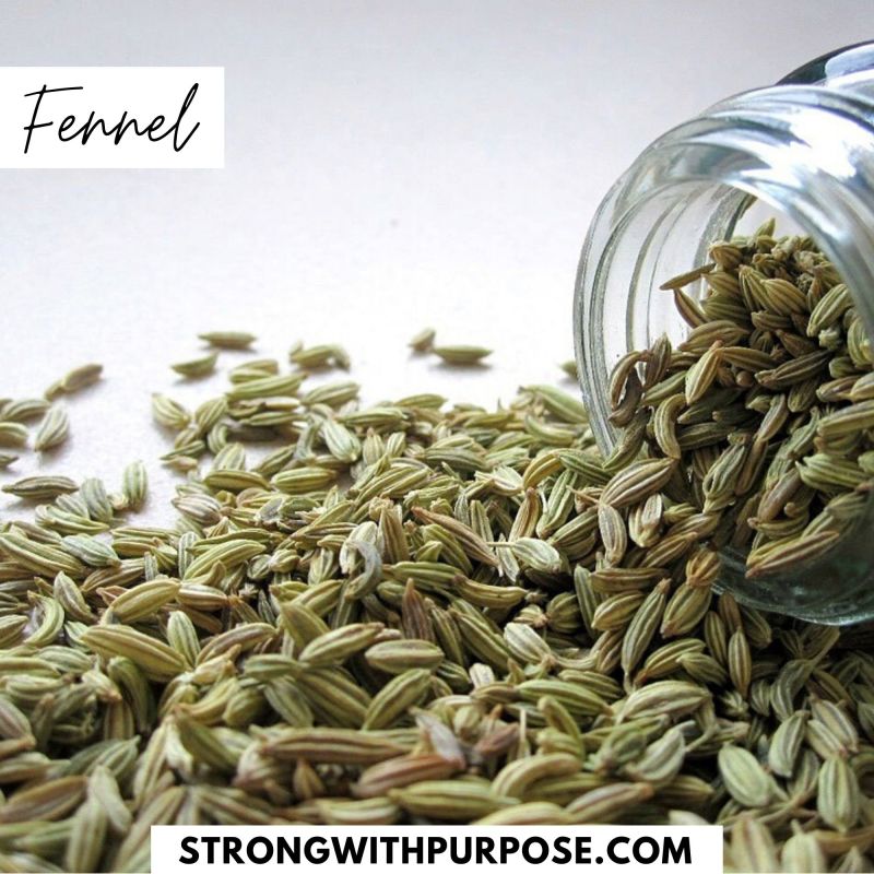 Fennel - 5 Natural Remedies to Improve Your Eye Health - Strong with Purpose