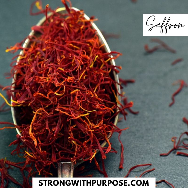 Saffron - 5 Natural Remedies to Improve Your Eye Health - Strong with Purpose